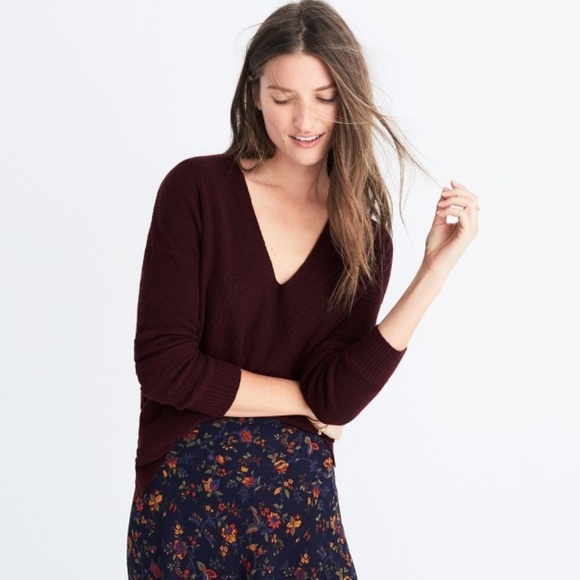 Madewell Sweaters - Madewell Warmlight V-neck Pullover Sweater